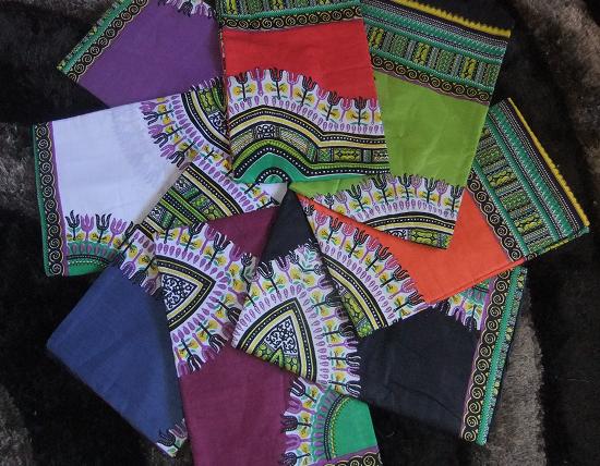 Serie diseños africanos algodón fino