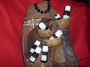 Aceites esenciales en la fuente